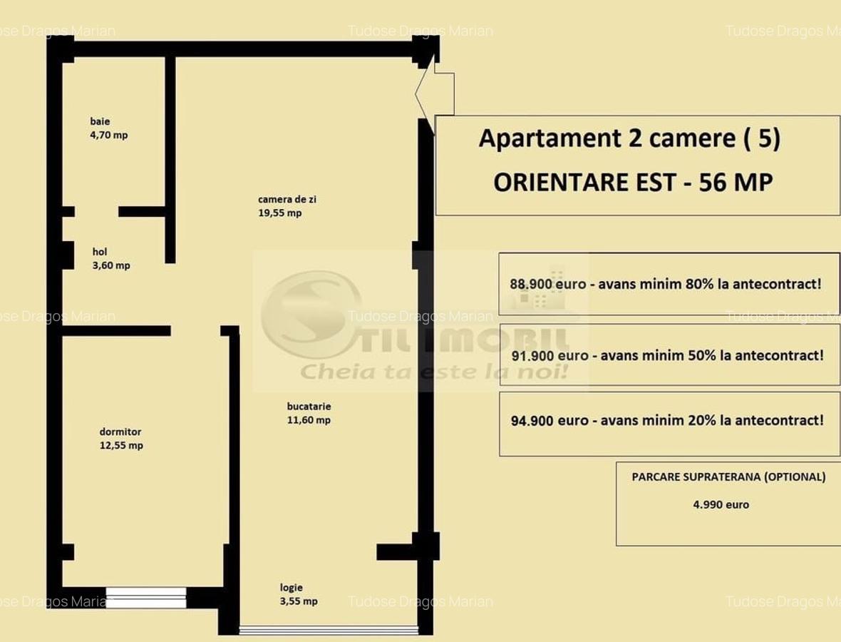 Apartament 2 camere nou de vanzare in Iasi Valea Lupului,  bloc 2025 - 2 Apartament 2 camere nou de vanzare in Iasi Valea Lupului,  bloc 2025 - 2