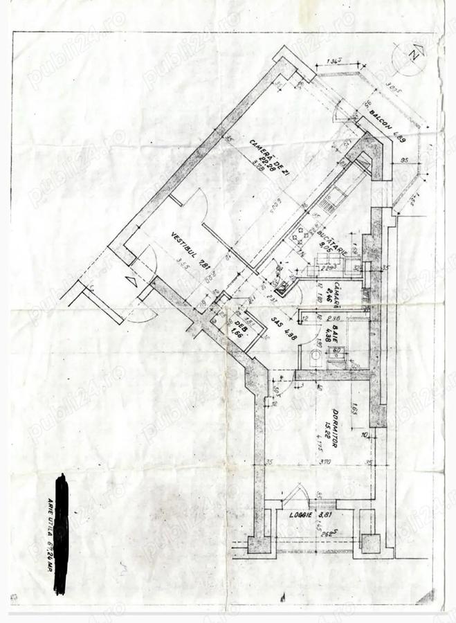 Ocazie rara! Proprietar, vand apartament 2 camer - Stirbei Voda-Eroilor - 2