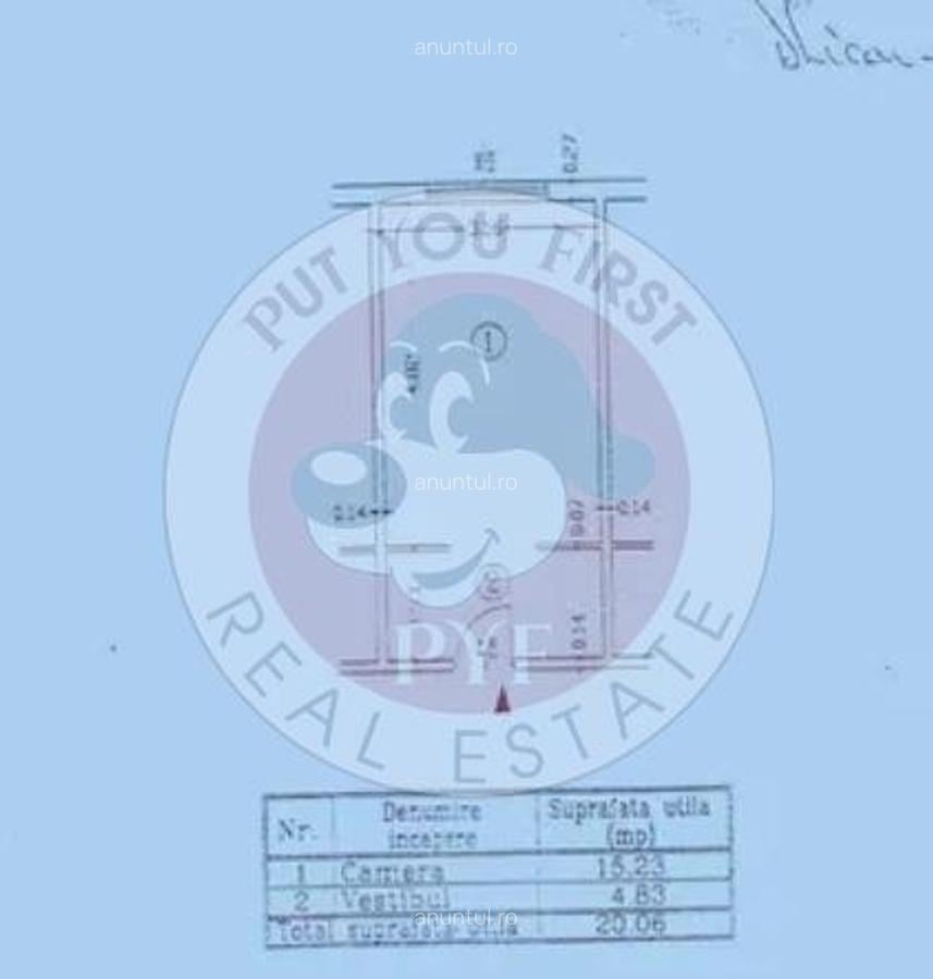 Pacii | Garsoniera | Decomandata | 21mp | Renovata | B11933 - 5