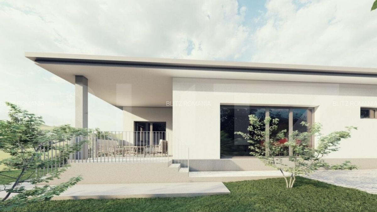Casa semifinisata pe un nivel, 600mp teren - 19