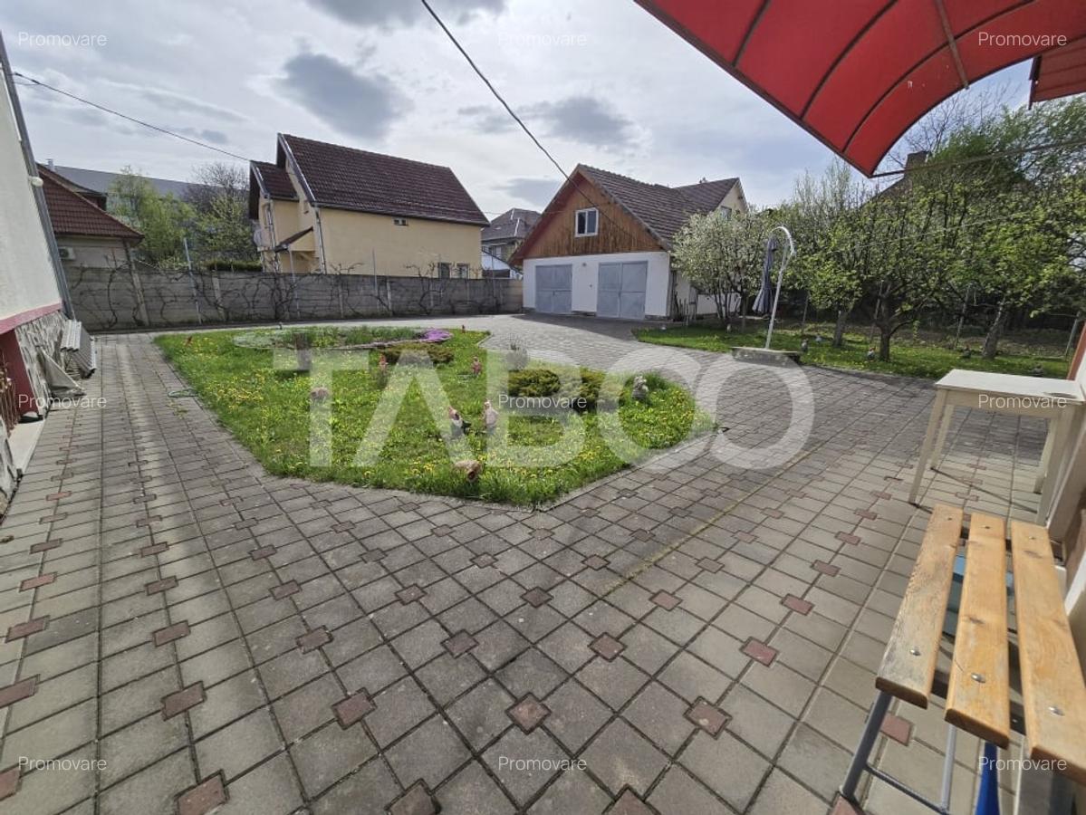 Casa individuala de vanzare teren 972 mp 2 garaje zona Sub Arini Sibiu - 2
