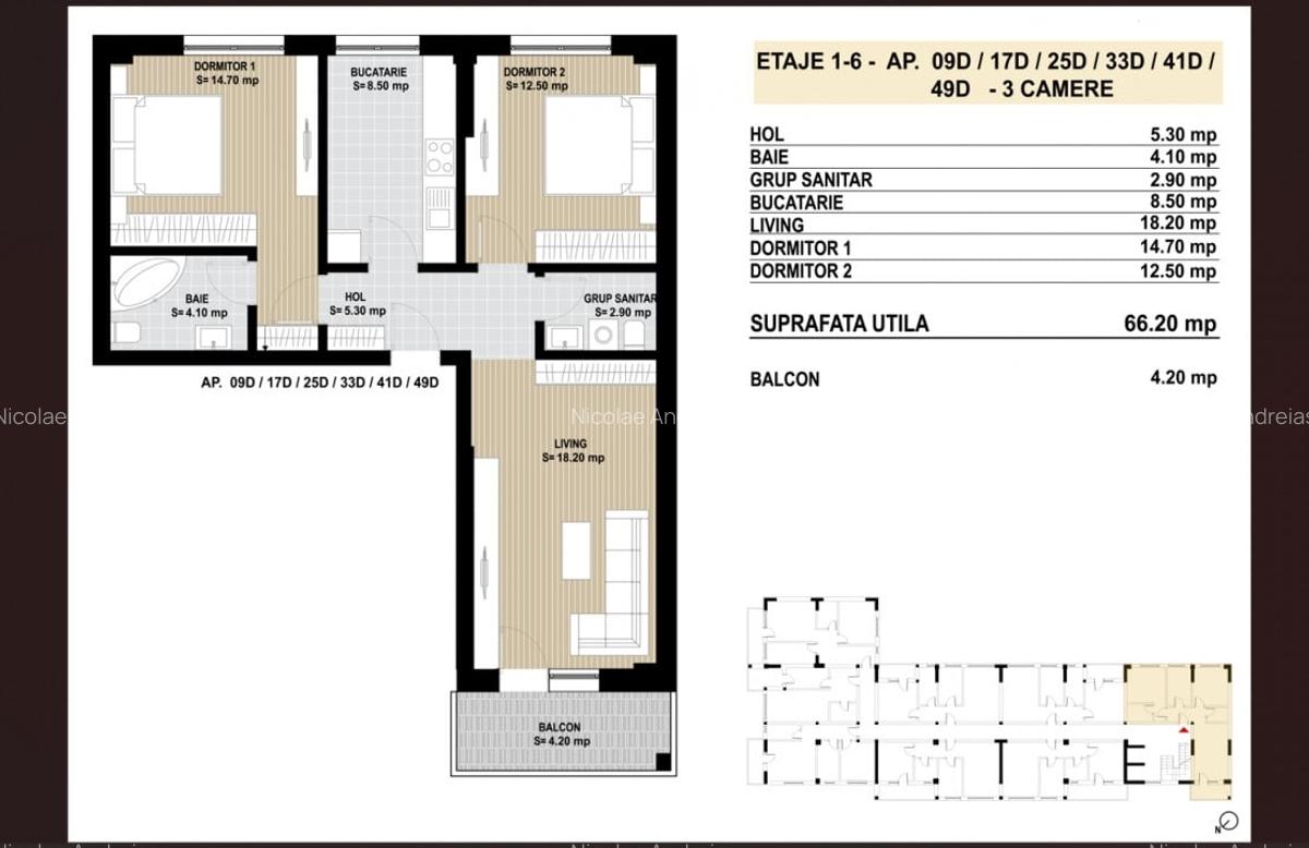 Grand Arena-apartament decomandat-finisaje premium - 2