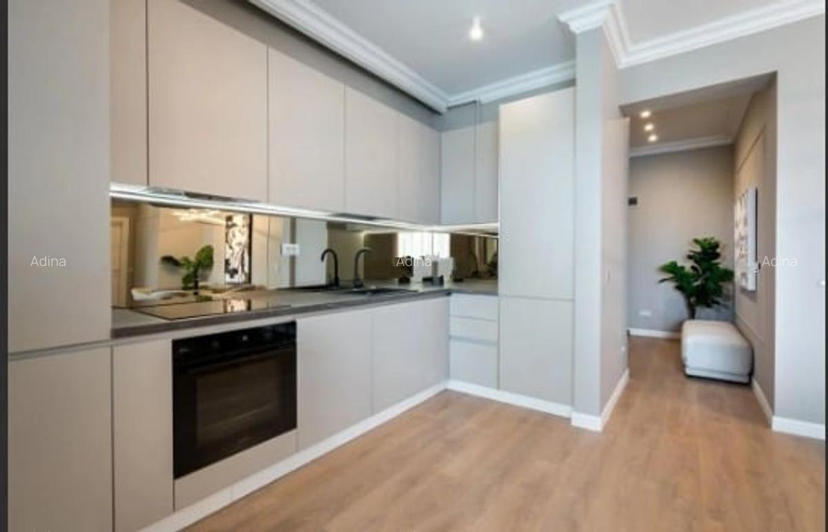 Baneasa  Herastrau,bloc nou,2 balcoane,loc de parcare,mobilat si utilat lux - 9