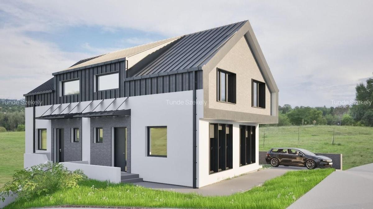 0% Comision! Casa noua- cuplata, S+P+M+(Pod), Dambul Rotund - 2