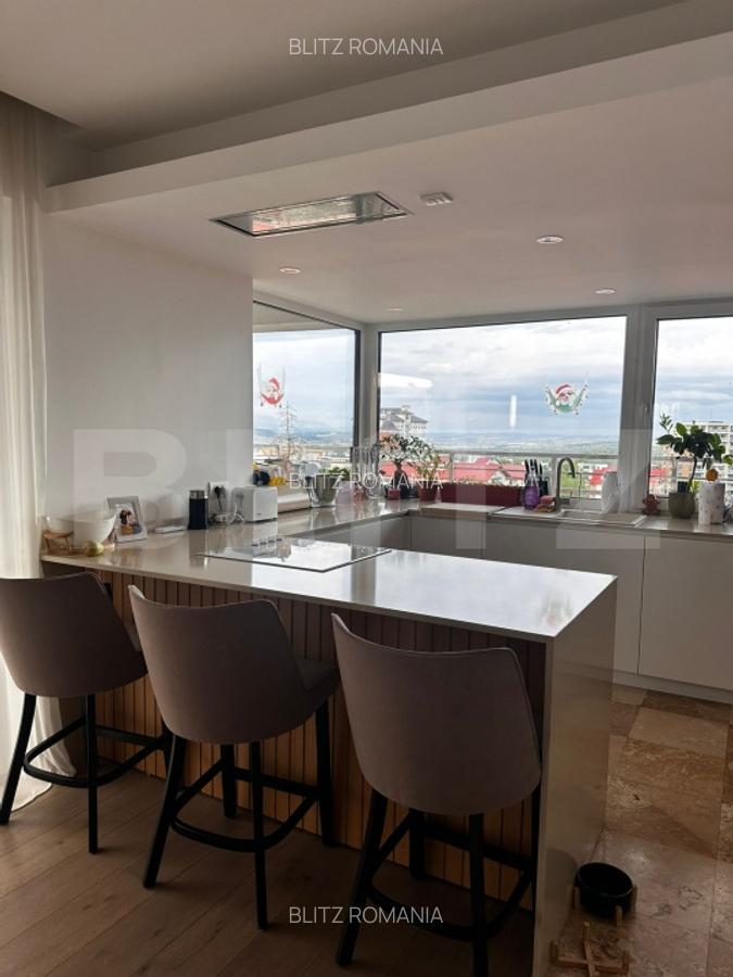 Apartament tip penthouse, 230 mp, 260 mp terasa, 2 garaje, Buna Ziua - 5