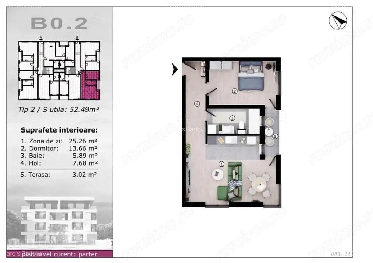 Vanzare apartamente moderne 52 mp in zona Torontalului !!! COMISON 0 - 12