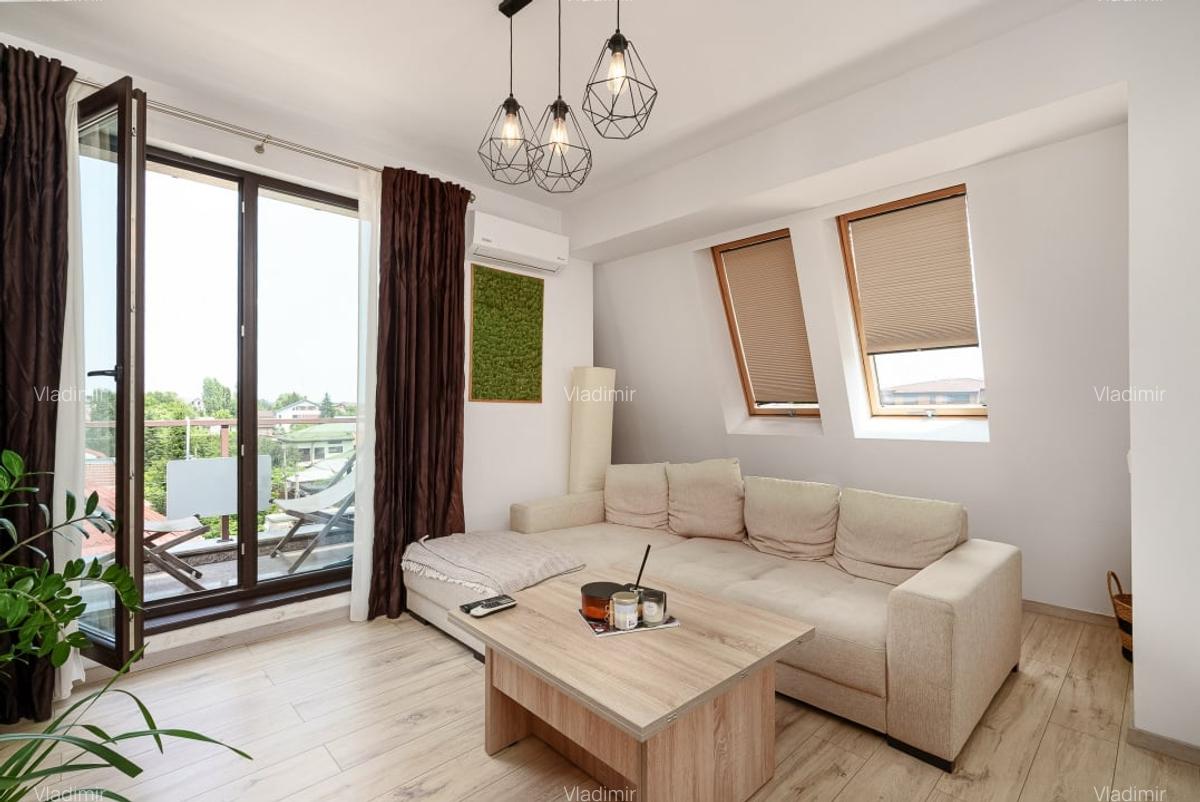 Bucurestii Noi - Jiului - 2 camere dec - mobilat/utilat complet - 1