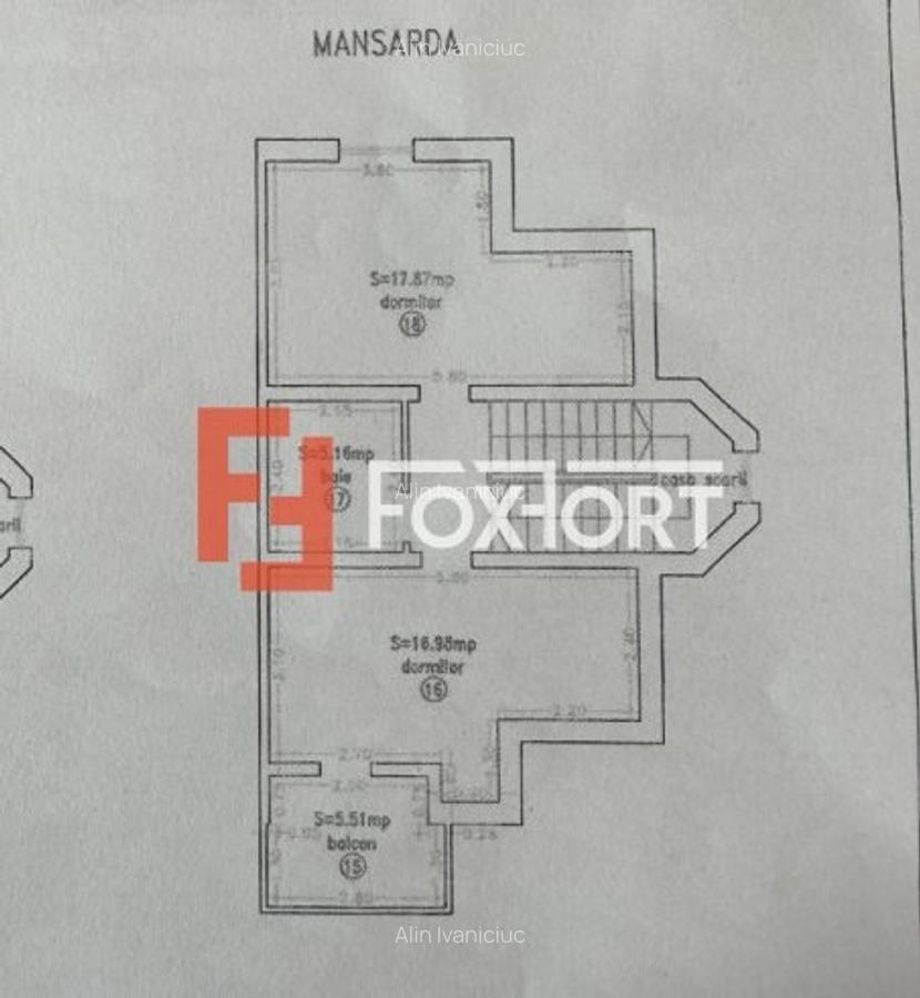 COMISION 0% - Proiect deosebit de duplex Mosnita - Cartier Europa - ID V5268 - 24