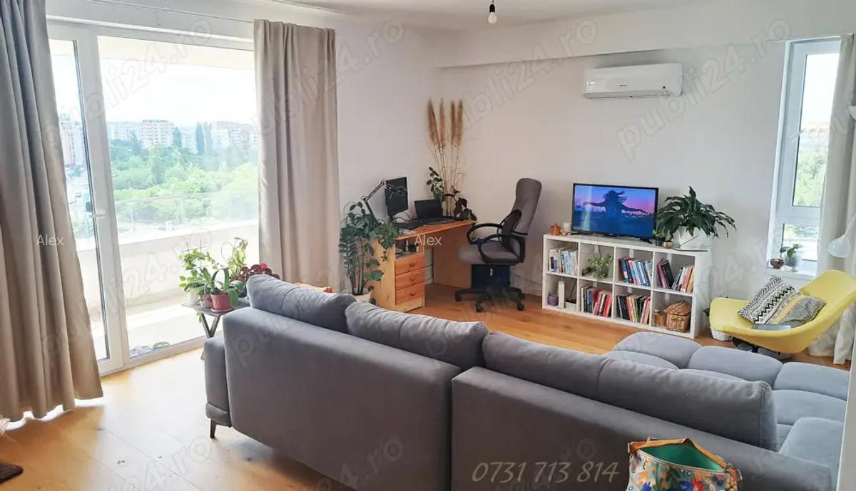 Apartament contemporan, etaj 9, panorama oras - Proprietar - 53.14 mp + 11.6 mp - 6