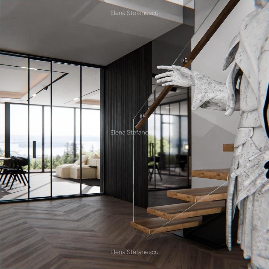 Pipera - Residence 5  Luxury Villas -  Vila moderna - teren 709 mp - garaj - LUX - 10