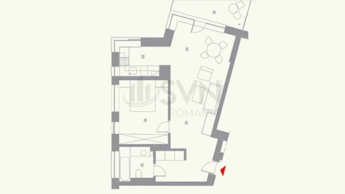 Apartament cu 2 camere semidecomandat în Sisești - 19