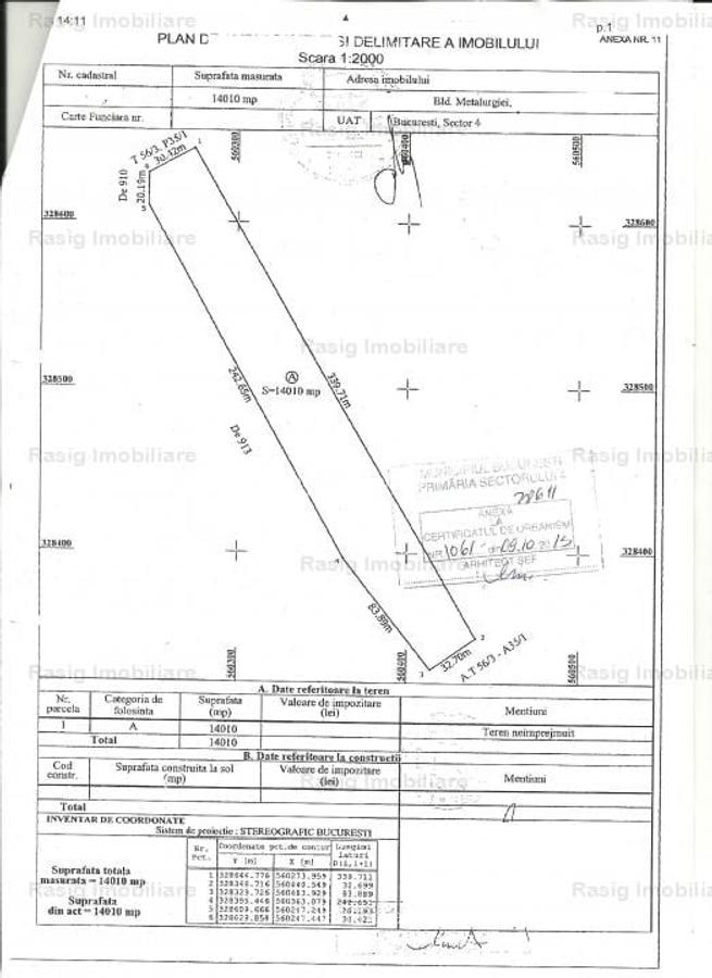 Teren Construcții intravilan de 14010 mp, în Berceni - 5