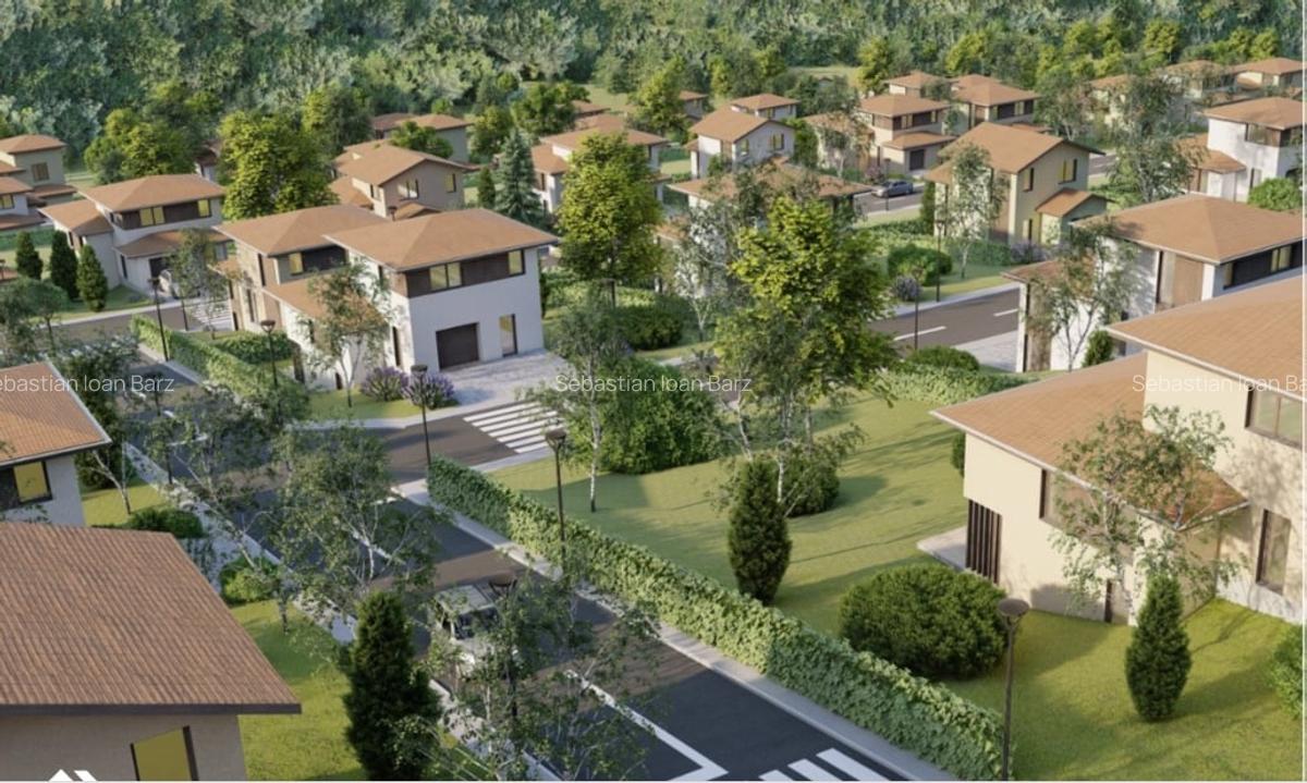 Teren intravilan Chinteni 1.000mp pentru Duplex cu PUZ aprobat - 1