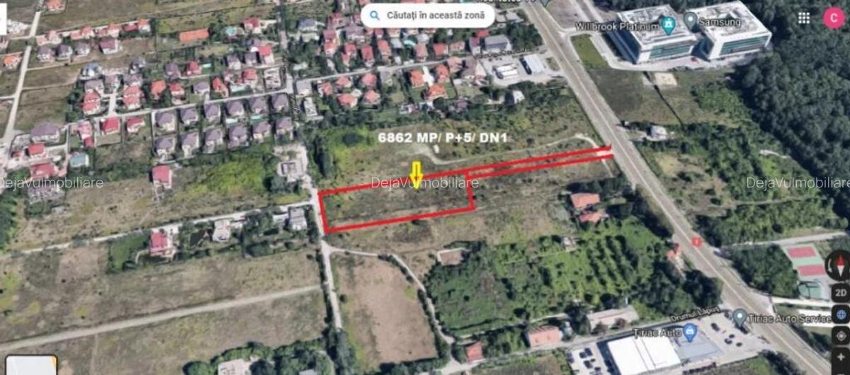 Teren Stradal Lapus -DN1 6862 Mp New - 2