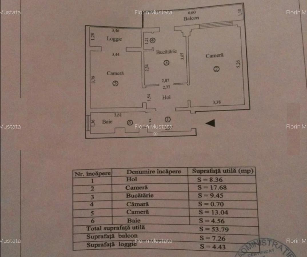 Apartament Foarte Spatios, 2 camere confort 1 , zona Vidin - 2