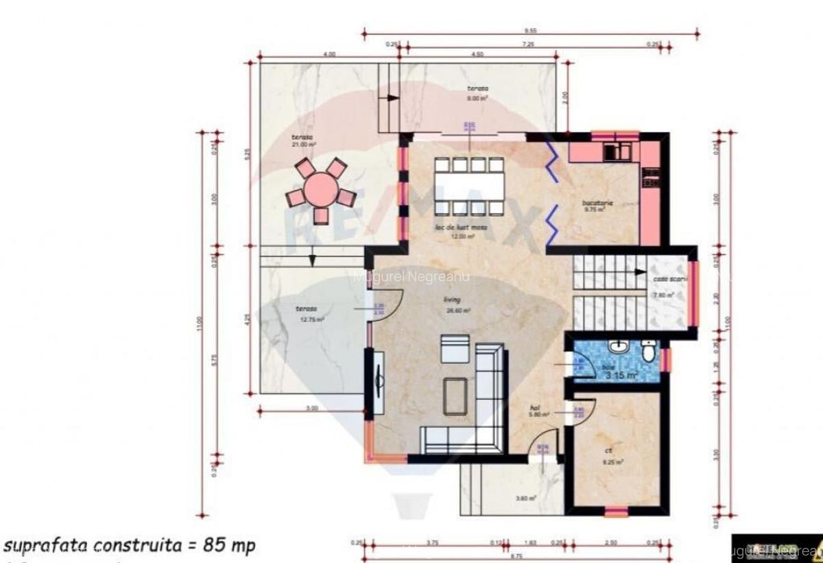 Teren cu proiect si avize obtinute 500 mp Cocosesti / Ale... - 17