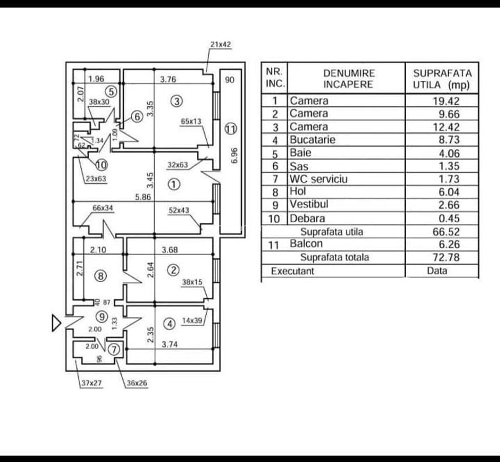 Apartament 3 camere de vanzare Drumul Taberei - 8