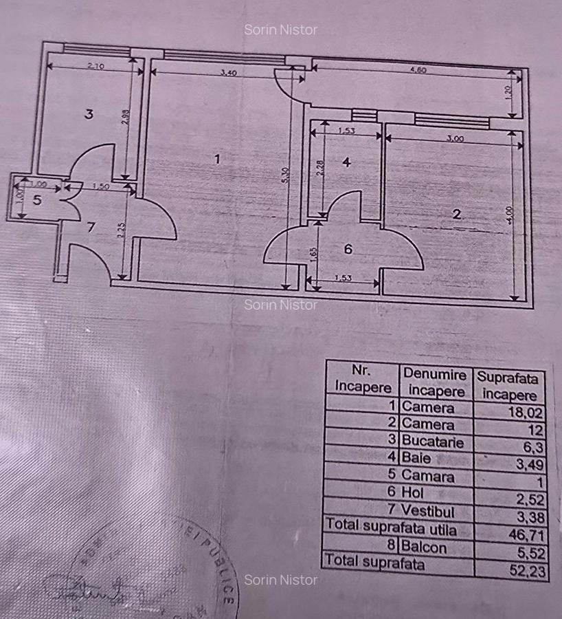 De vanzare - 2 camere 55mp - 150m Metrou Lujerului - 17