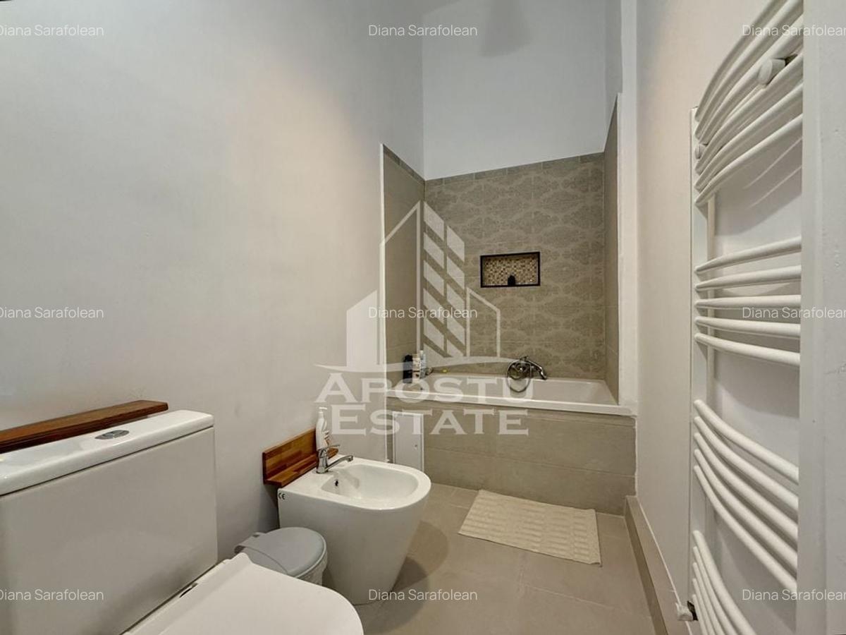 Apartament 3 camere, renovat, vedere la Bega, zona centrala - 10
