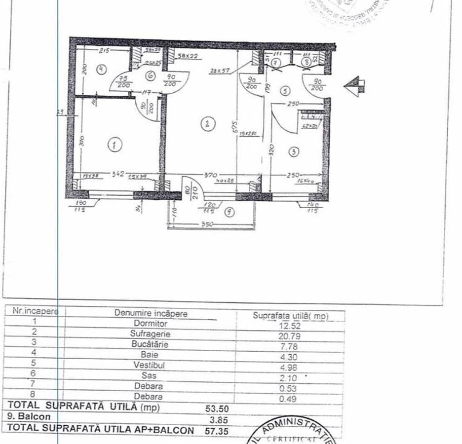 Apartament 2 camere | Turda - Parcul Regina Maria | Bloc 1982 - 8