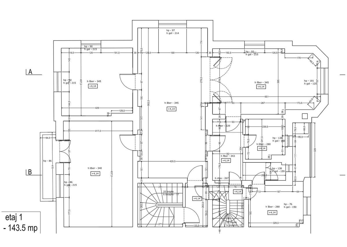 Cismigiu apartament spatios in vila superba - 4