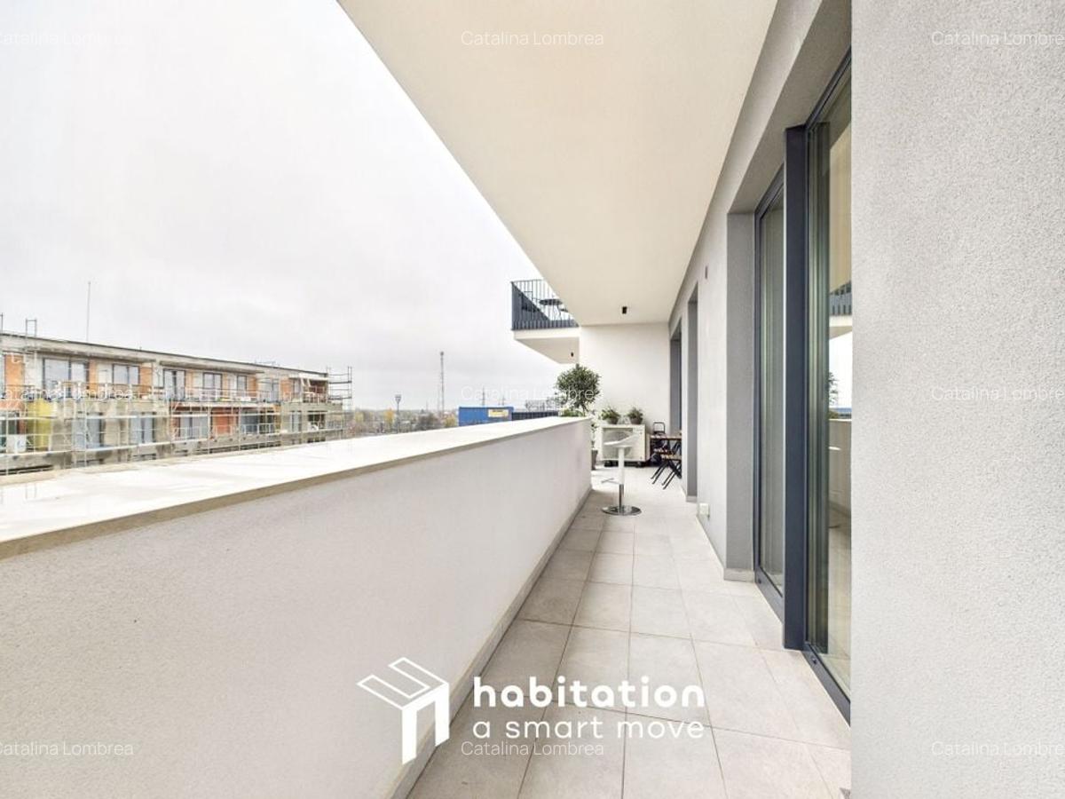 Apartament 3 camere, terasa spatioasa, zona Centralǎ - complex Paltim - 24