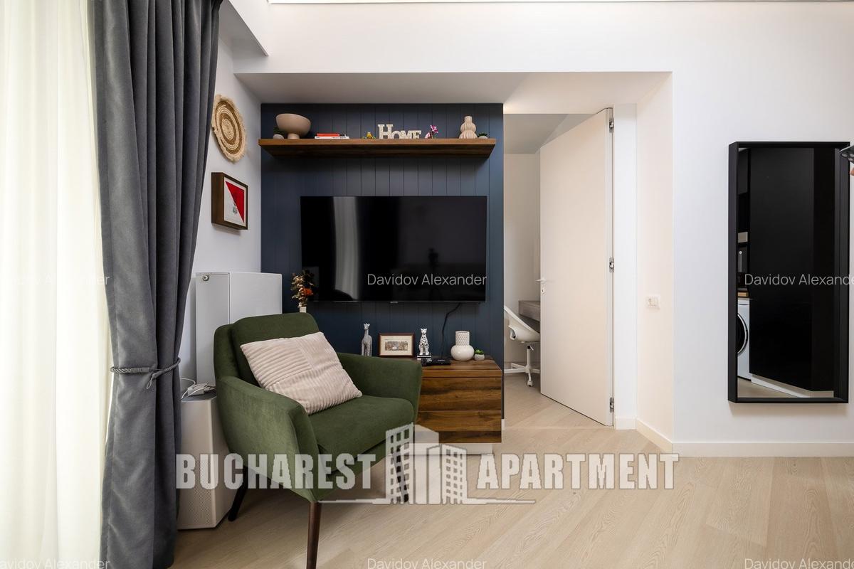 Apartament cu 2 camere semidecomandat, mobilat în Pipera - 3