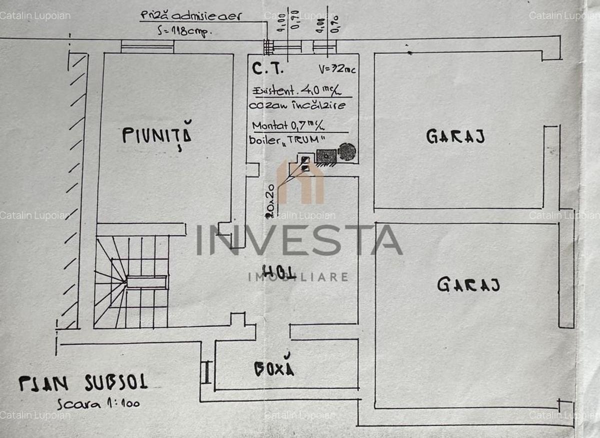 Apartament 4 camere, 160 mp, curte 165 mp, garaj | Andrei Muresanu - 9 Apartament 4 camere, 160 mp, curte 165 mp, garaj | Andrei Muresanu - 9