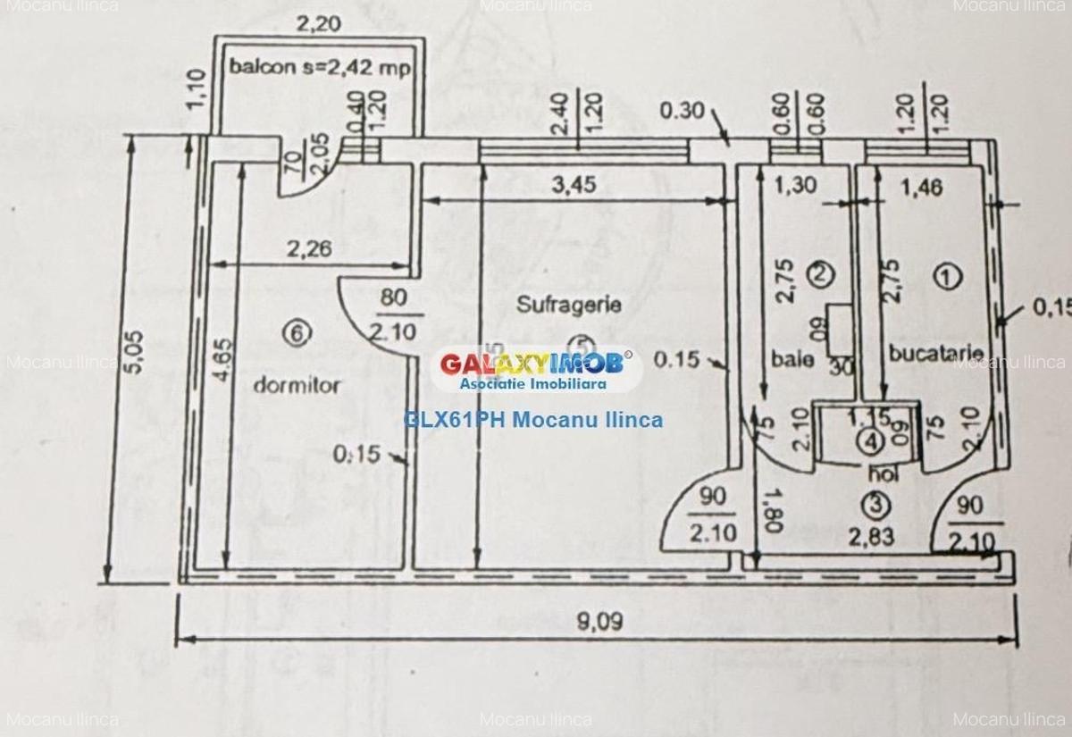 Vanzare apartament 2 camere, Malu Rosu, Ploiesti - 6