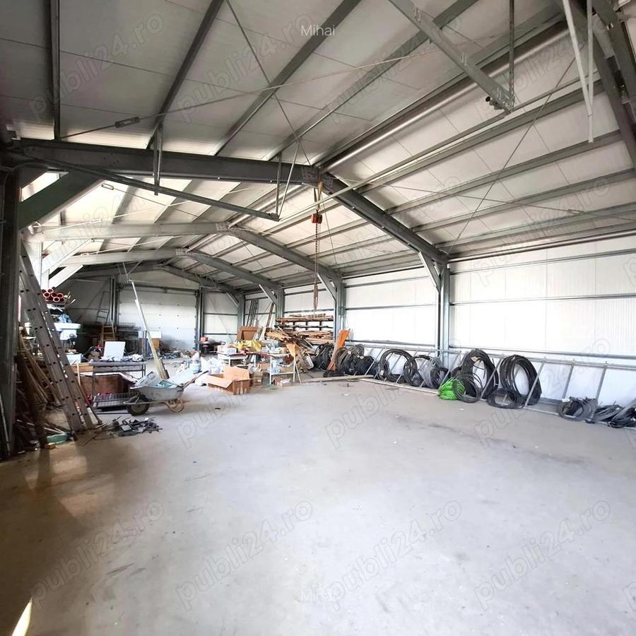 Proprietate industriala cu hala metalica, birouri ?i teren Gole?ti - 9