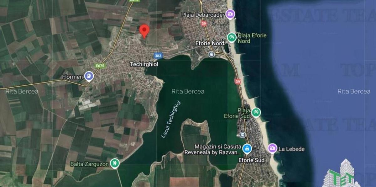 Teren extravilan de 5 000 mp Techirghiol / Agigea cu poten - 1