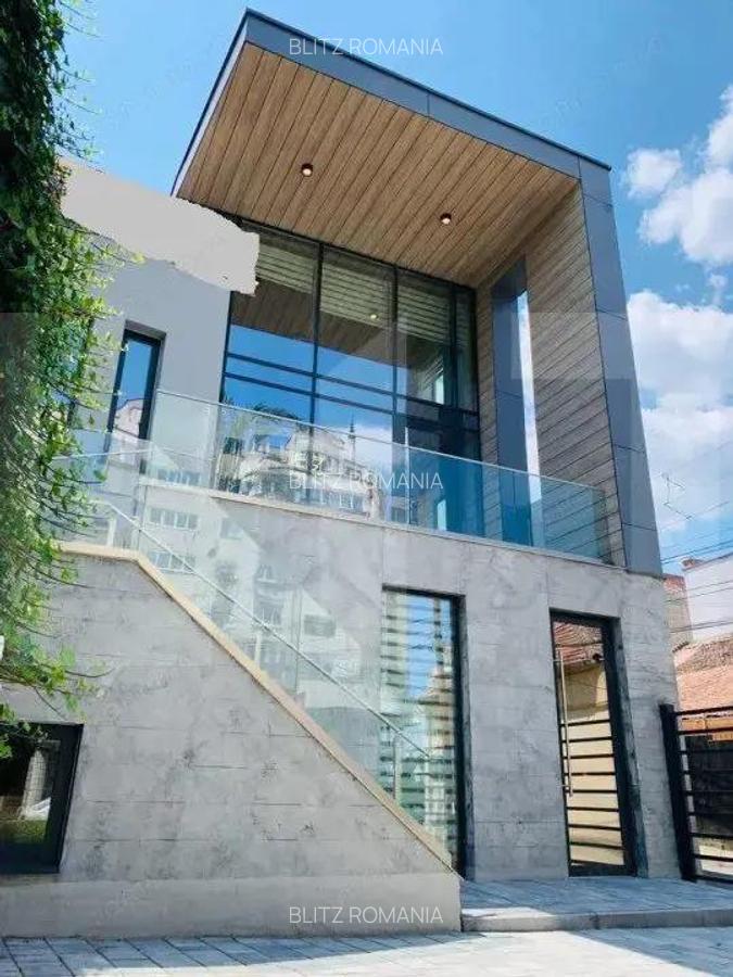 Cladire de sticla, 230 mp, zona Cipariu, ideal sediu firma/clinica - 1