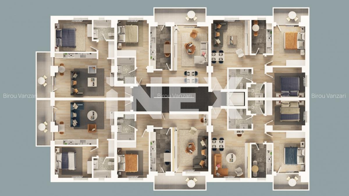 TVA inclus | Apartament 2 camere in Mioveni | Bloc Nou | Comision 0% - 4