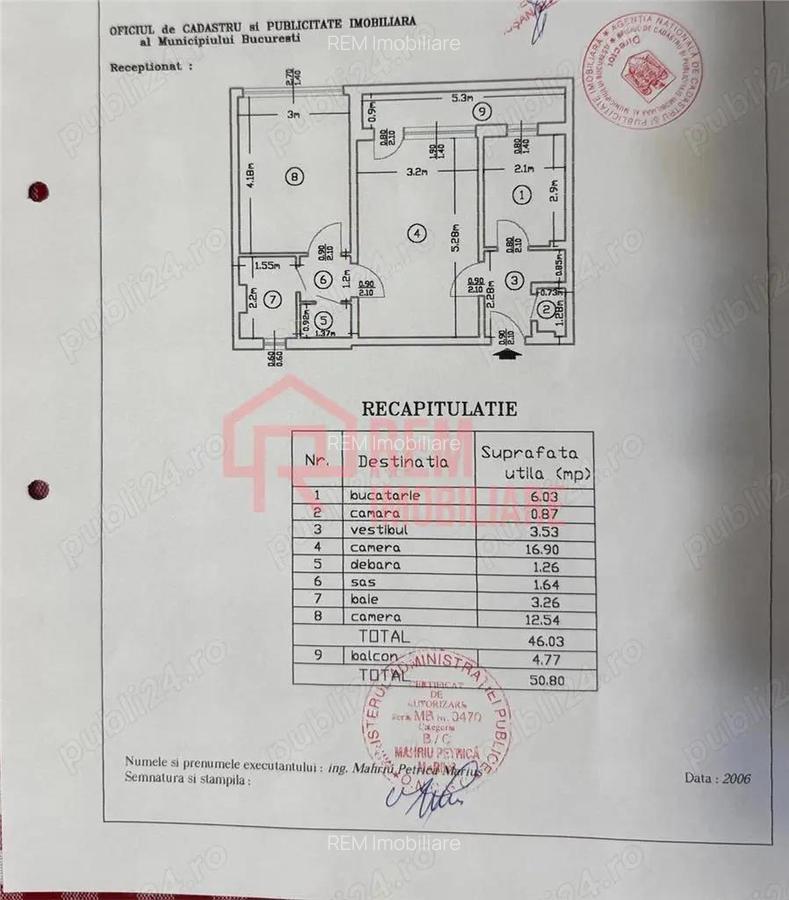Vanzare apartament 2 camere, 51 mp, etaj 7 din 10, Colentina, Obor, Masina de Paine - 20 Vanzare apartament 2 camere, 51 mp, etaj 7 din 10, Colentina, Obor, Masina de Paine - 20