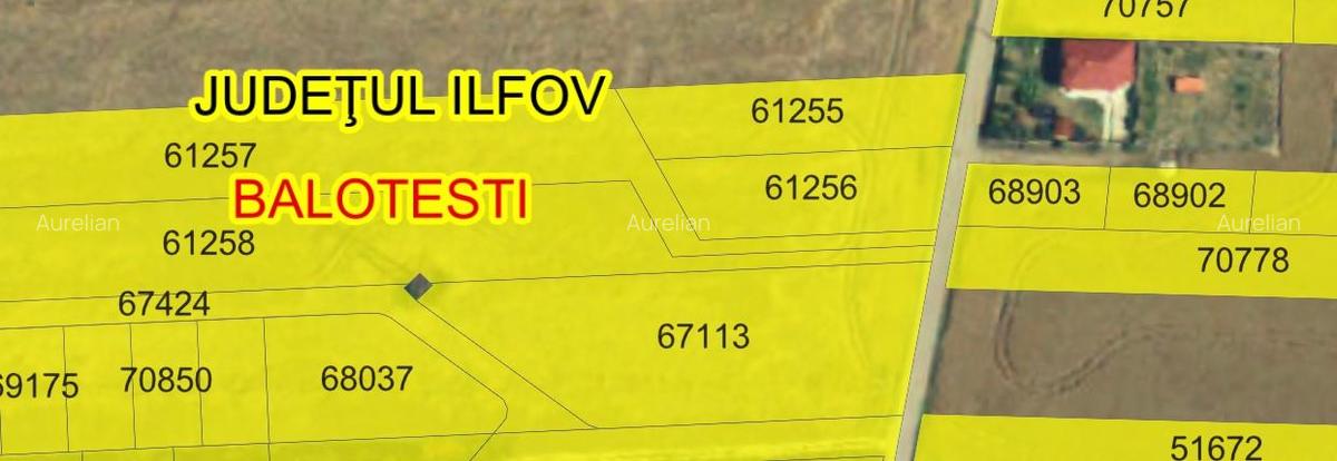 Balotesti  Lacul vlasia 3300mp 18900euro - 1