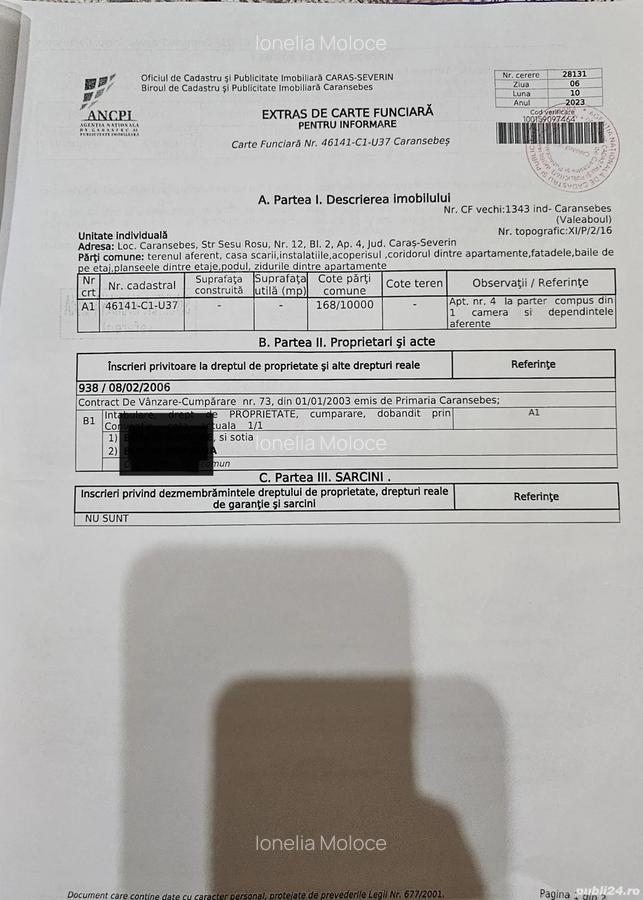 Apartament mic,cu inima mare, 31 mp de lini?te ?i poten?ial cu beci,teren,balcon locuibil,?esu Ro?u - 3