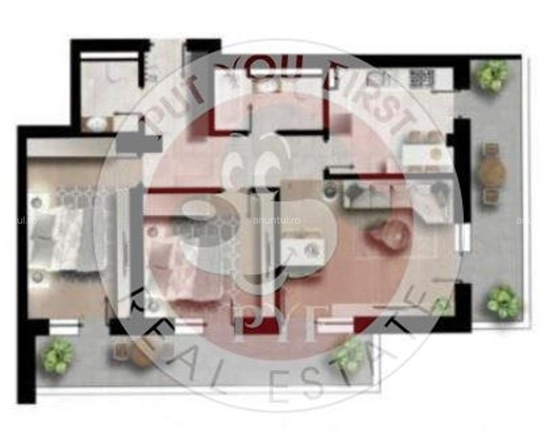 Maniu 141 | 3 camere | Decomandat | 88mp | B11756 - 9 Maniu 141 | 3 camere | Decomandat | 88mp | B11756 - 9