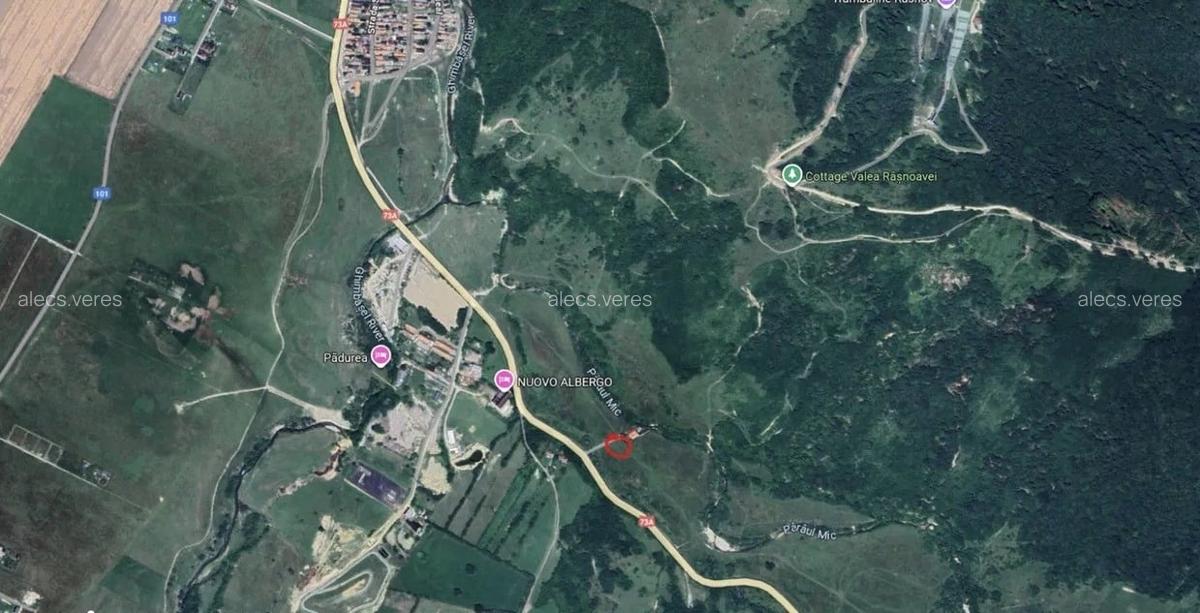 Teren intravilan cu PUZ + autorizație în curs, Râșnov – Strada Predeal - 1