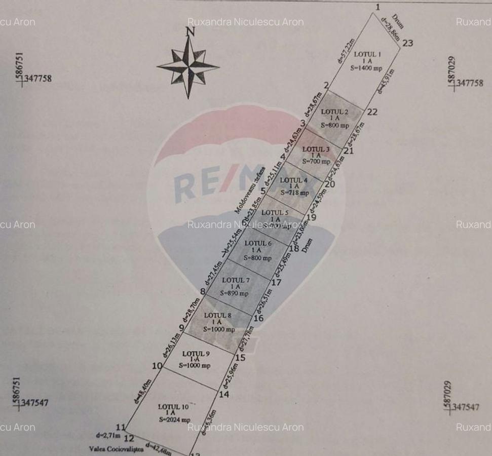 Teren de vanzare - Balotesti, Strada Lacului, ansamblu de 10 loturi - 4