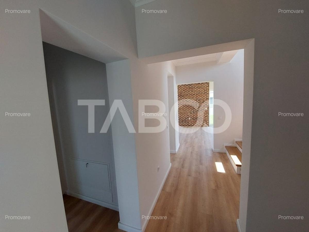 Casa de vanzare 4 camere 3 bai 119 mp 470 mp de teren in Talmaciu - 4