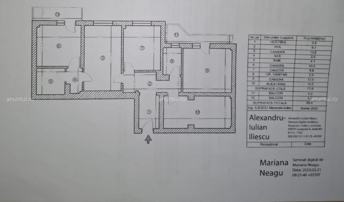 Colentina, Maior Bacila 4camere - 1