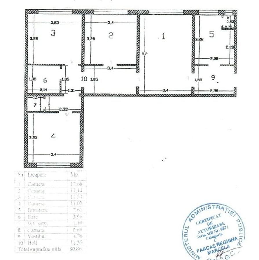 De închiriat: ap. 4 cam-sediu firma/locuit-pet friendly-Bd. Lacul Tei - 16
