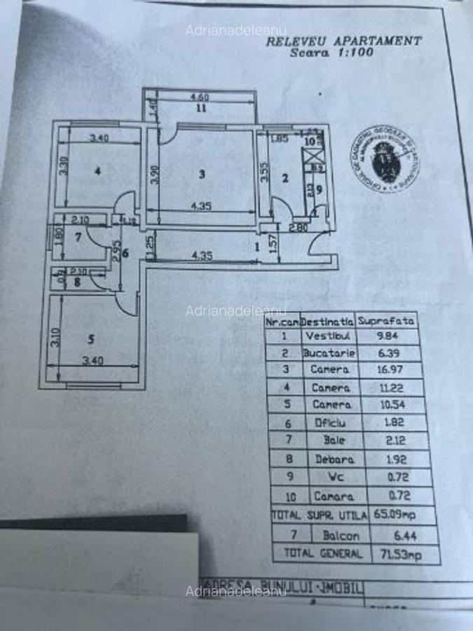 Vanzare apartament 3 camere Dr.Felix - Piata Victoriei - 9