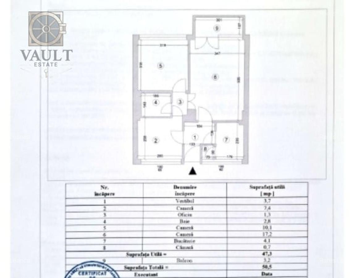 Apartament 3 camere - DE RENOVAT - Parc CISMIGIU - FARA RISC - FARA URGENTA - 2