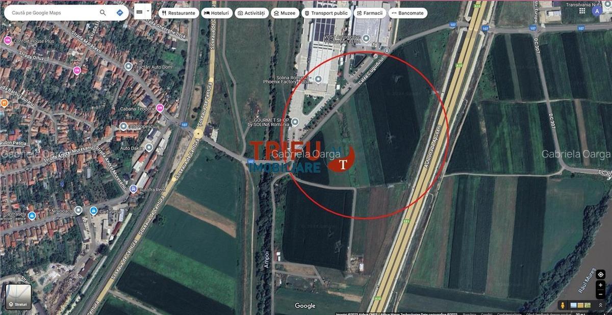 Teren industrial de vanzare 3650 mp in Alba Iulia cu utilitati - 1