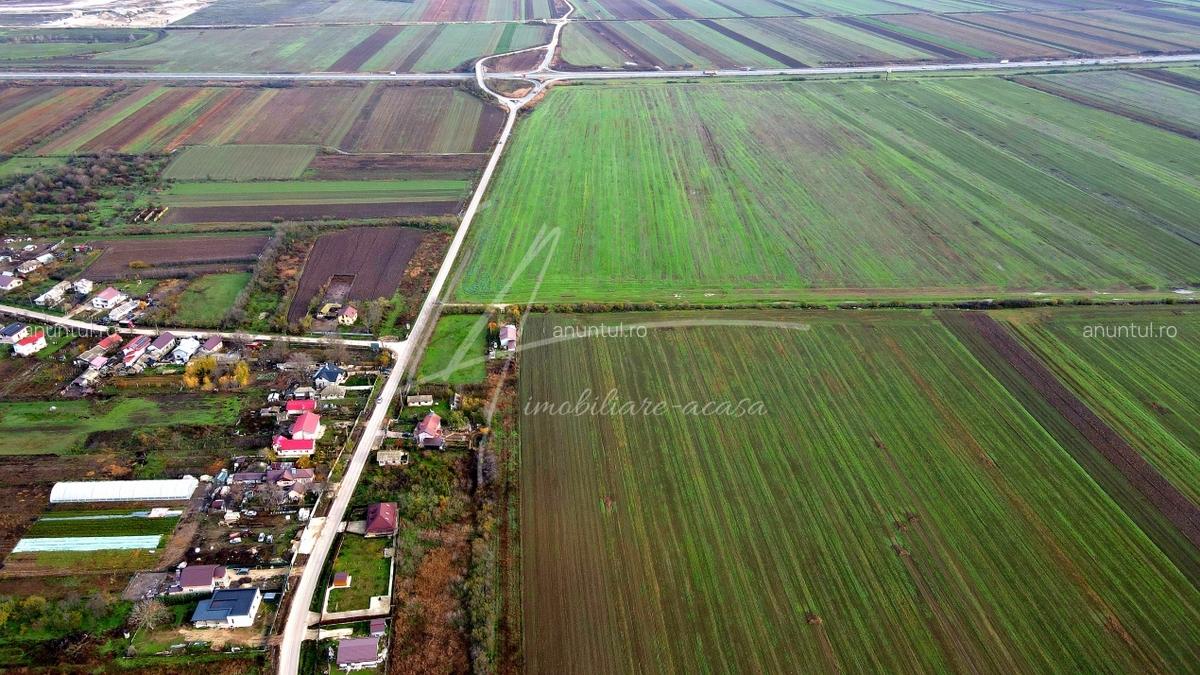 Dambovita Teren intravilan curti- constructii, industrial, Autostrada A1 - km 62 - 3