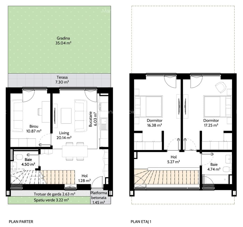 Apartament cu 4 camere decomandat în Voluntari - 5