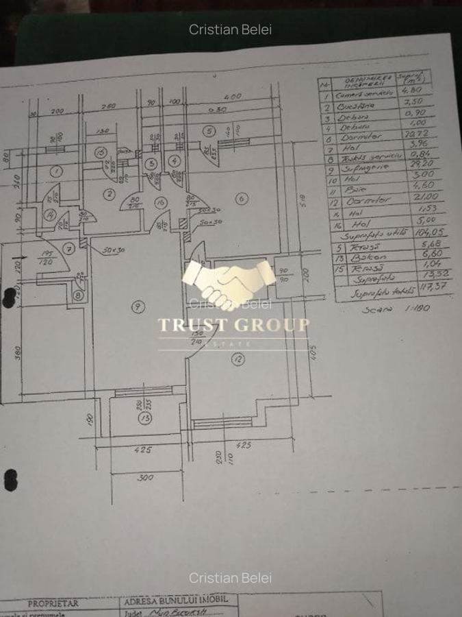 Apartament 4 camere Romana | Centrala proprie - 1