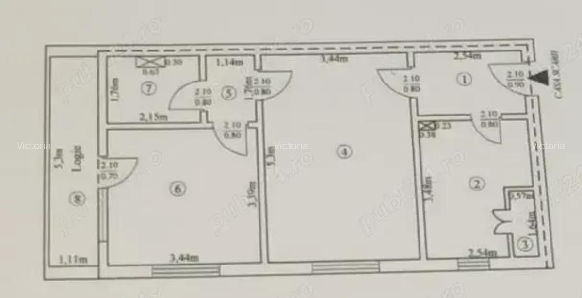 Apartament 2 camere, Darmane?ti, K-uri - 10