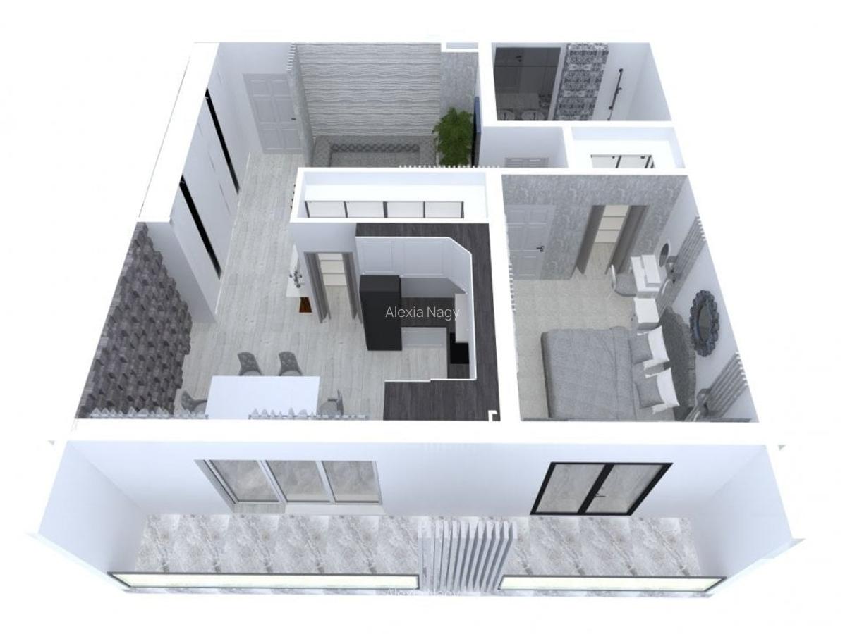 Apartament cu 2 camere decomandat în Sântandrei - 2